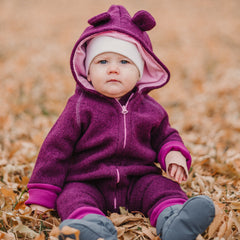 Salopetă caldă din lână