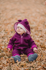 Комплект от Вълнен Гащеризон + Балаклава "Бери"