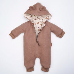 Bear Jumpsuit 🐻| Boiled Wool