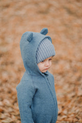 Топъл Вълнен Гащеризон | Небесно Синьо